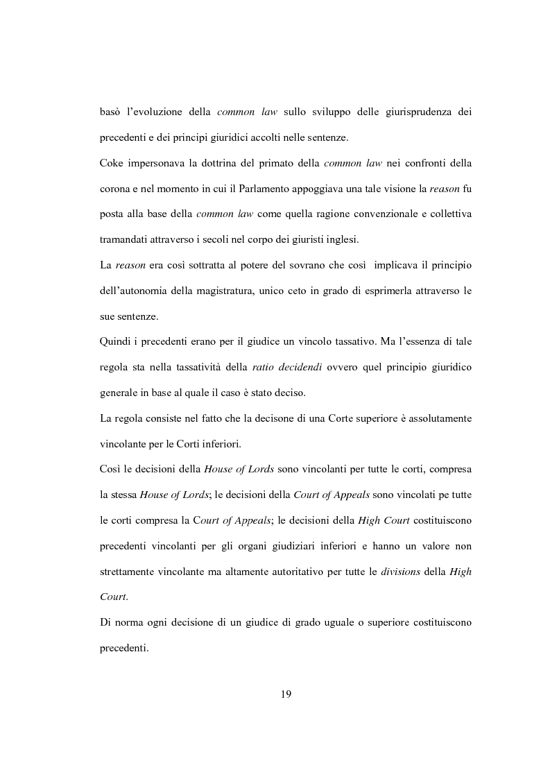 Anteprima della tesi: La Costituzione Britannica tra tradizione e modernizzazione, Pagina 15