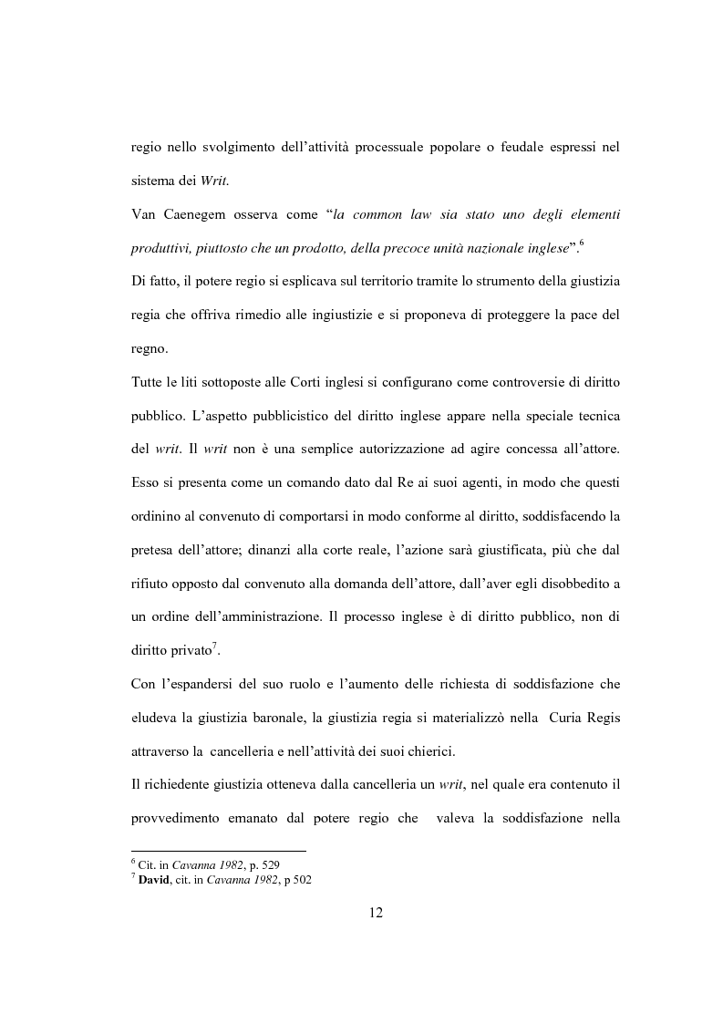 Anteprima della tesi: La Costituzione Britannica tra tradizione e modernizzazione, Pagina 8