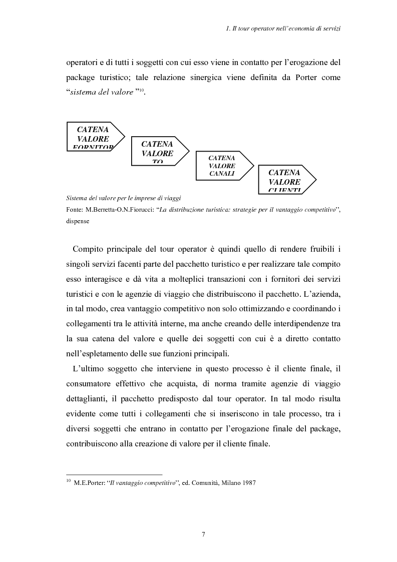 Anteprima della tesi: L'Assistenza Turistica: il Valore Aggiunto della vacanza organizzata, Pagina 11