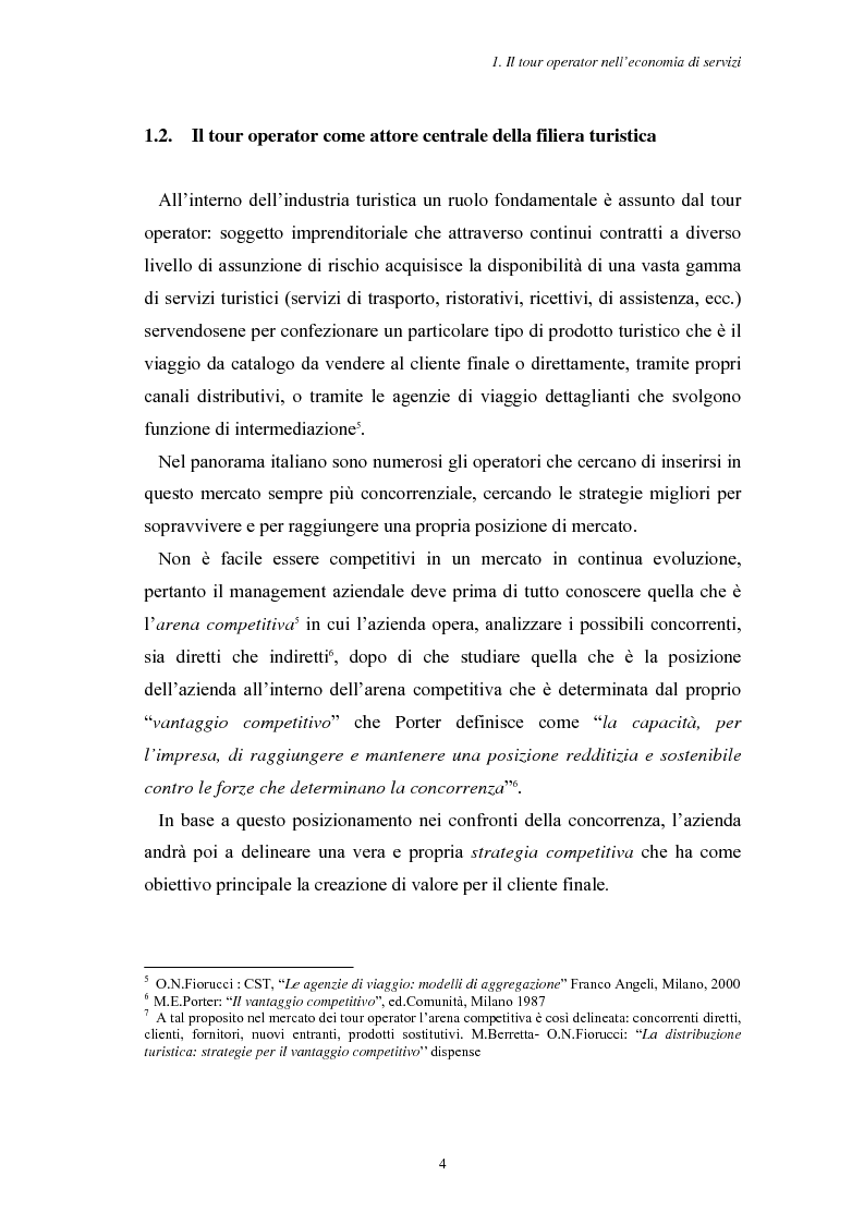 Anteprima della tesi: L'Assistenza Turistica: il Valore Aggiunto della vacanza organizzata, Pagina 8