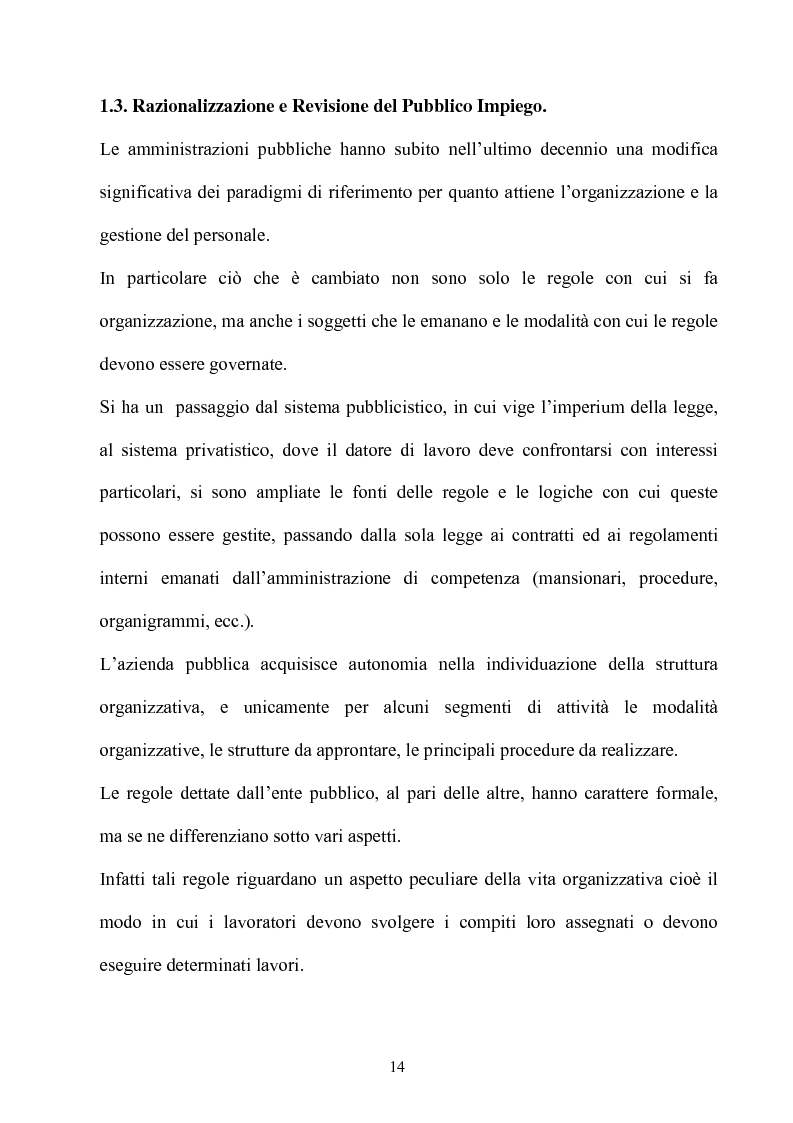 Anteprima della tesi: Gli effetti dell'autonomia sulla gestione e sul sistema contabile dell'istituzioni scolastiche. Un caso, Pagina 12