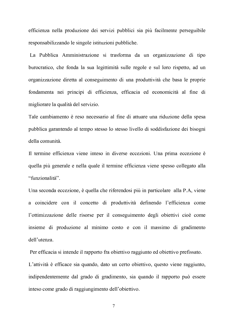 Anteprima della tesi: Gli effetti dell'autonomia sulla gestione e sul sistema contabile dell'istituzioni scolastiche. Un caso, Pagina 5