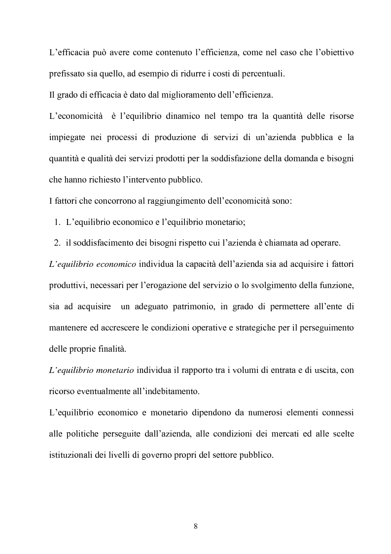 Anteprima della tesi: Gli effetti dell'autonomia sulla gestione e sul sistema contabile dell'istituzioni scolastiche. Un caso, Pagina 6