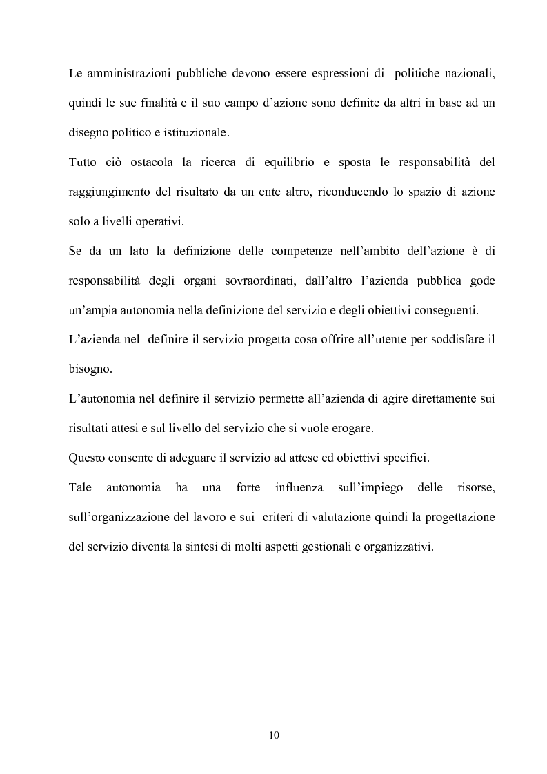 Anteprima della tesi: Gli effetti dell'autonomia sulla gestione e sul sistema contabile dell'istituzioni scolastiche. Un caso, Pagina 8