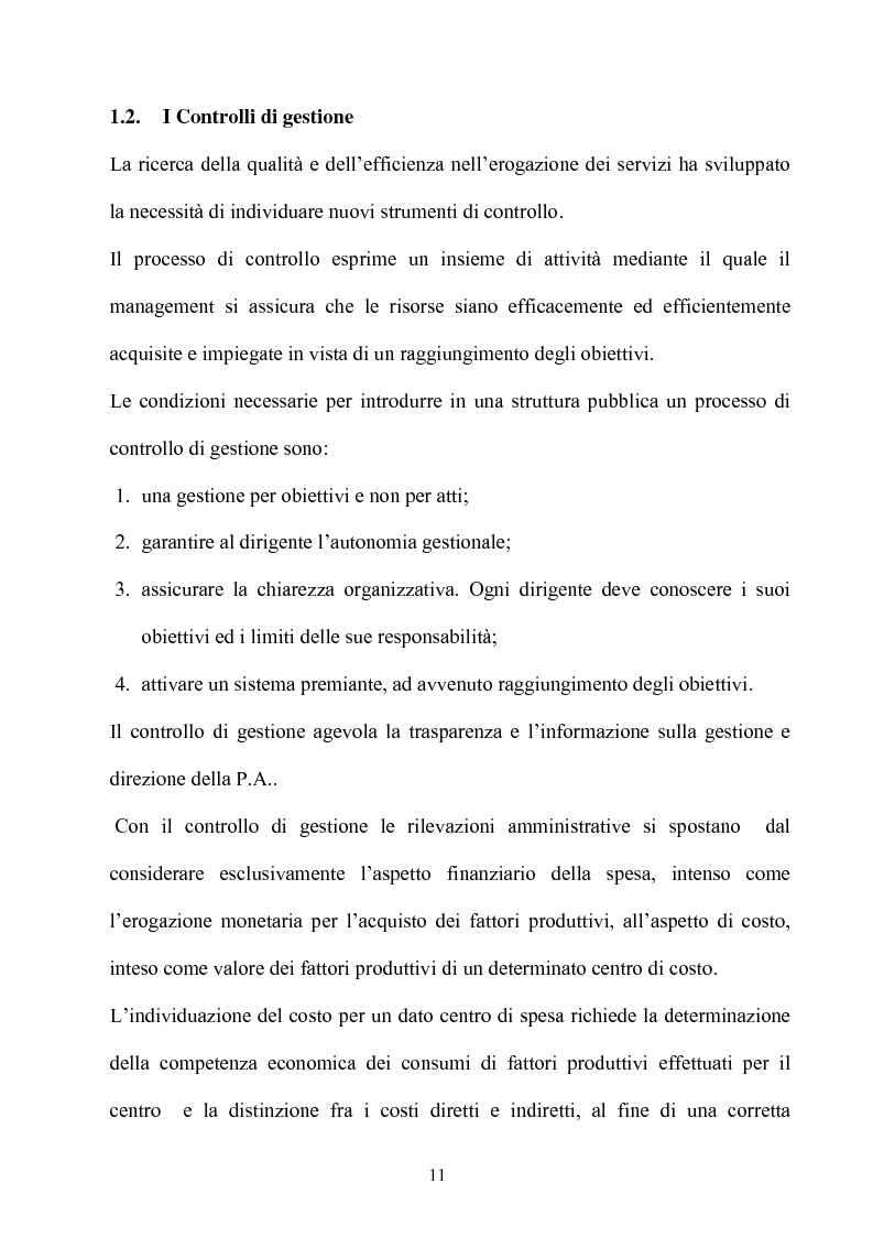 Anteprima della tesi: Gli effetti dell'autonomia sulla gestione e sul sistema contabile dell'istituzioni scolastiche. Un caso, Pagina 9