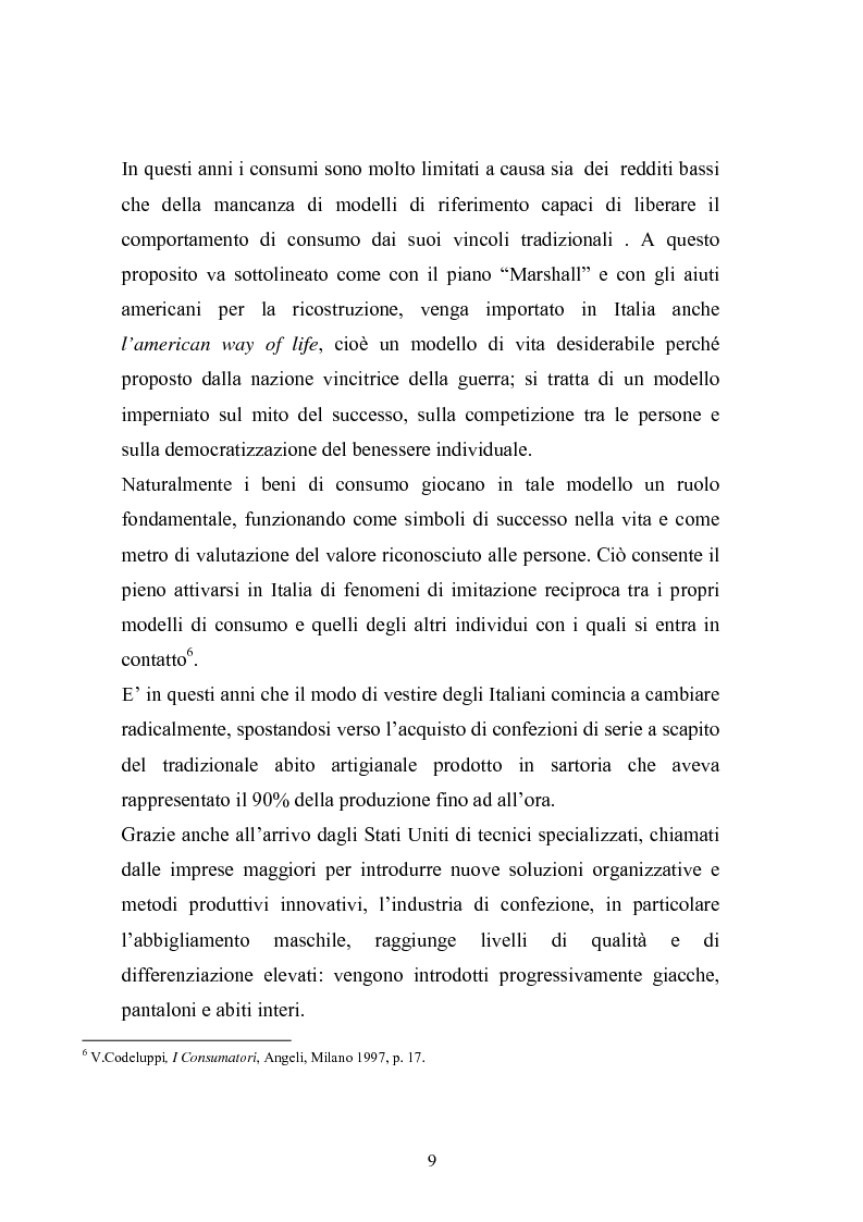 Anteprima della tesi: Qualità e delocalizzazione nella società che cambia il caso LUBIAM, Pagina 7