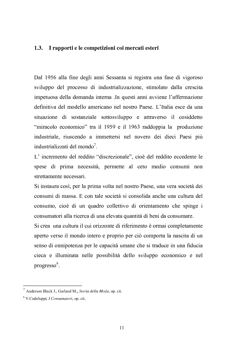 Anteprima della tesi: Qualità e delocalizzazione nella società che cambia il caso LUBIAM, Pagina 9
