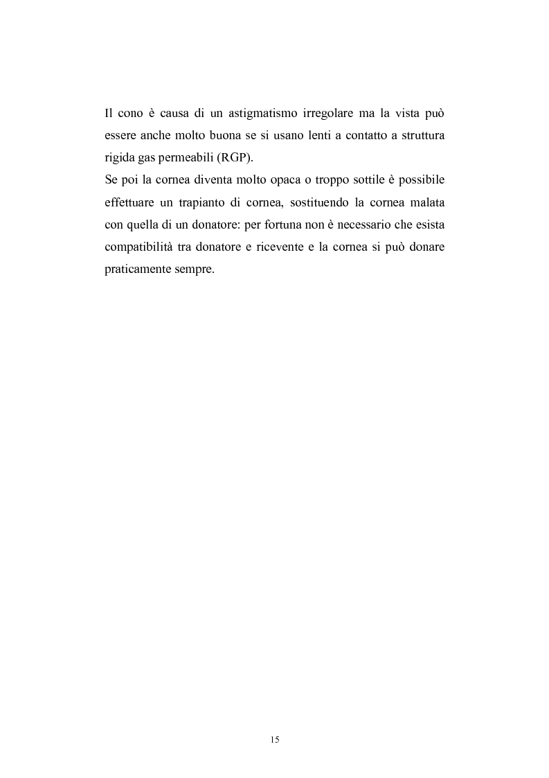 Anteprima della tesi: Studio del profilo di espressione genica in cornee sane ed in cornee affette da cheratocono., Pagina 12