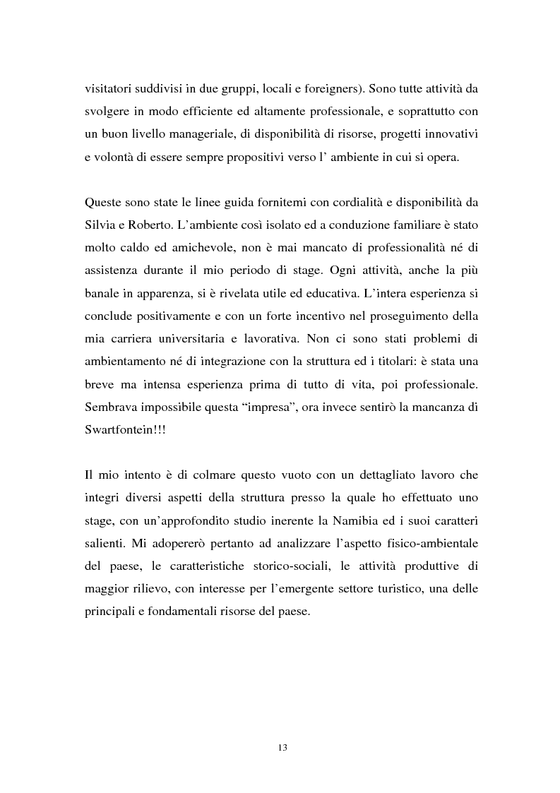 Anteprima della tesi: Namibia: ambiente naturale, sociale e turismo, Pagina 11
