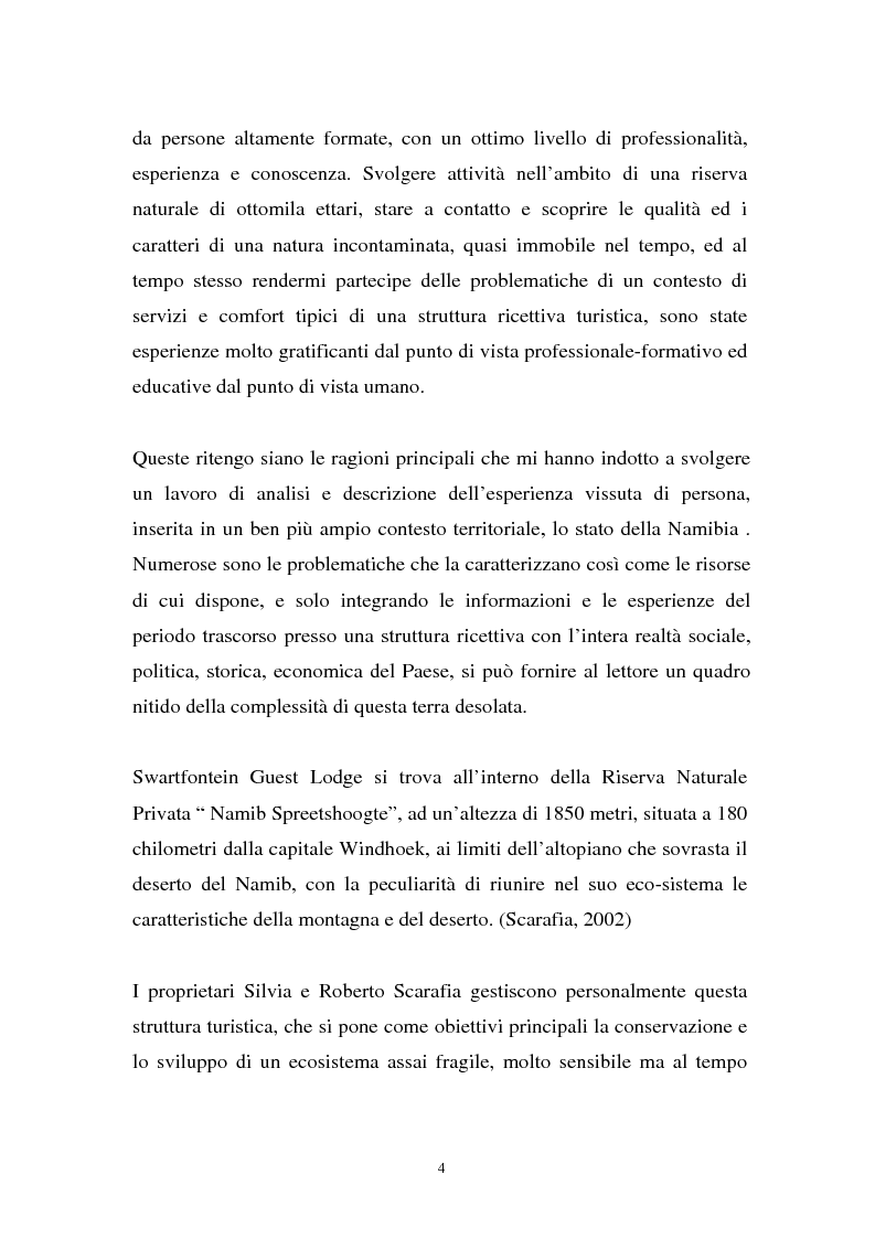 Anteprima della tesi: Namibia: ambiente naturale, sociale e turismo, Pagina 2