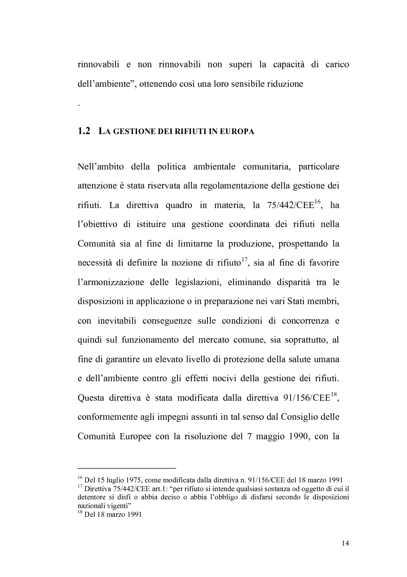 Anteprima della tesi: La gestione dei rifiuti urbani, Pagina 5