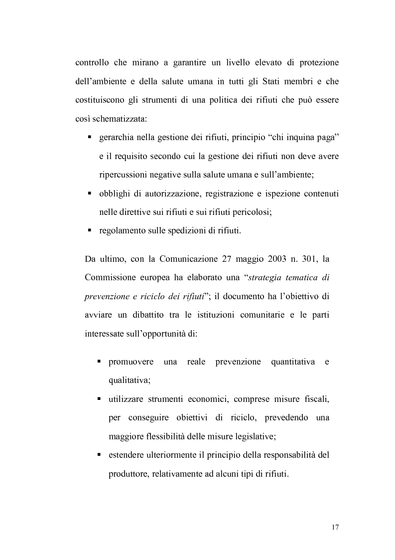 Anteprima della tesi: La gestione dei rifiuti urbani, Pagina 8