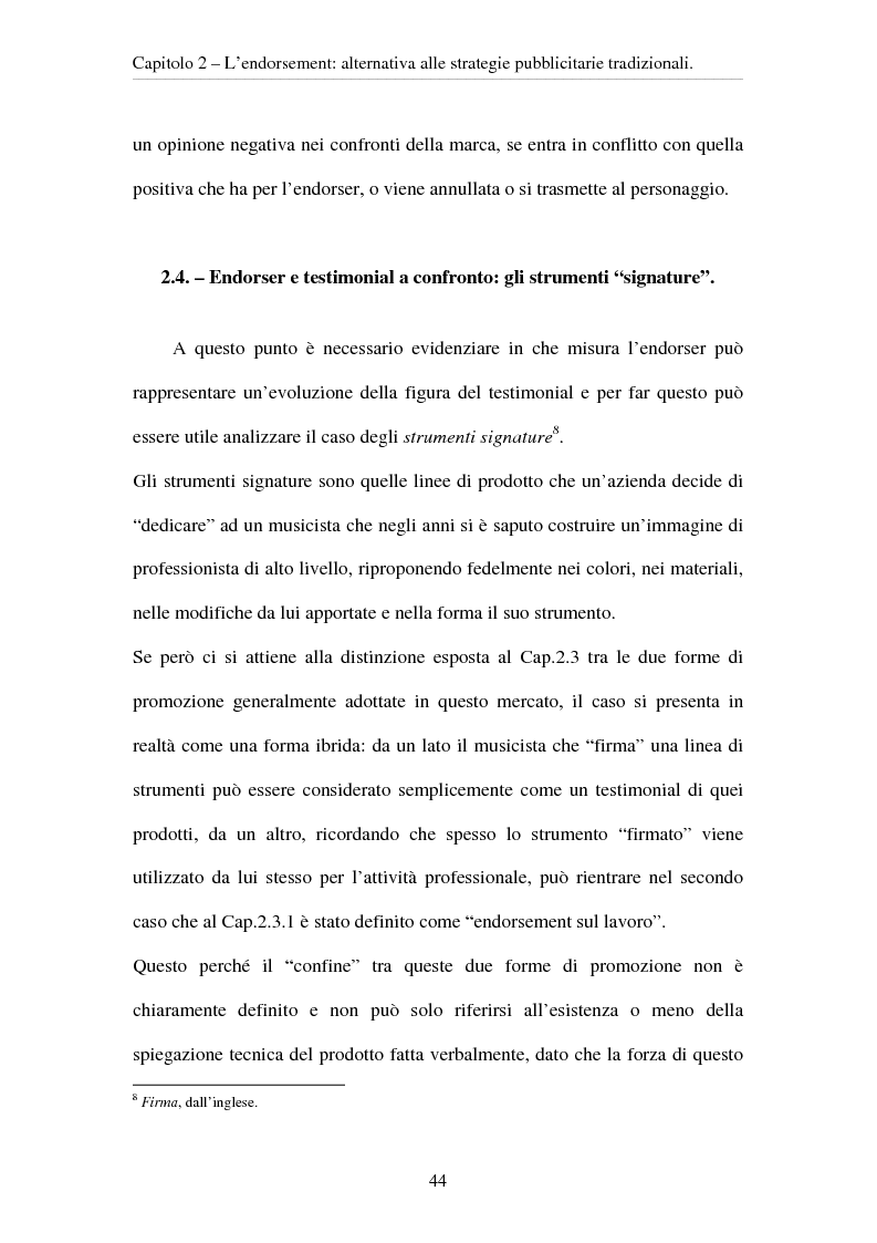 Anteprima della tesi: L'evoluzione del ruolo del testimonial nel mercato degli strumenti musicali: il caso degli Endorsers, Pagina 12