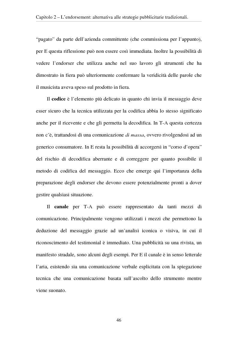 Anteprima della tesi: L'evoluzione del ruolo del testimonial nel mercato degli strumenti musicali: il caso degli Endorsers, Pagina 14