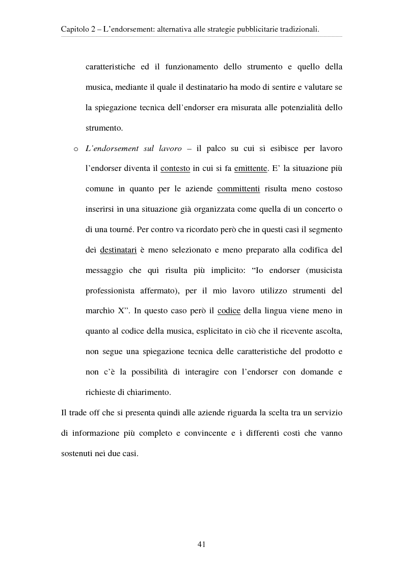 Anteprima della tesi: L'evoluzione del ruolo del testimonial nel mercato degli strumenti musicali: il caso degli Endorsers, Pagina 9