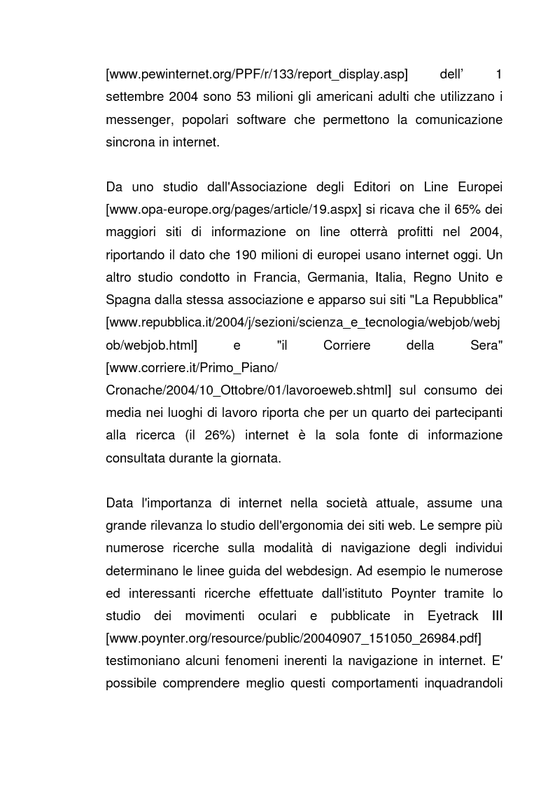 Anteprima della tesi: Interazione Uomo Macchina: un'indagine sperimentale sul banner blindness, Pagina 3