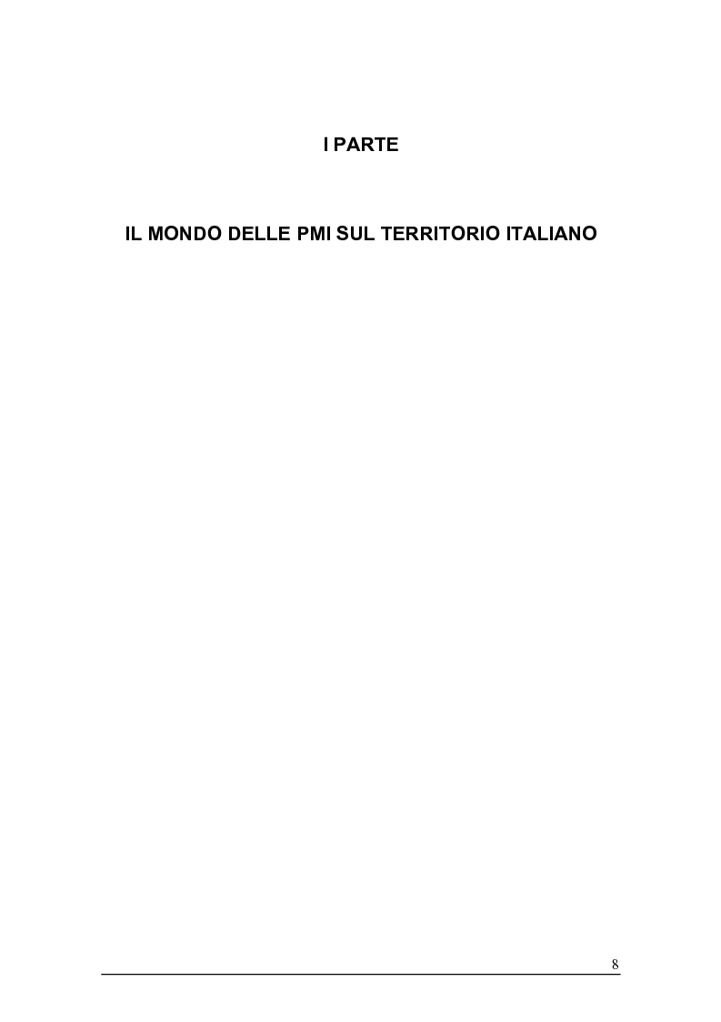 Anteprima della tesi: Sistemi gestionali e.r.p. per le piccole e medie imprese e le aree innovative, Pagina 4