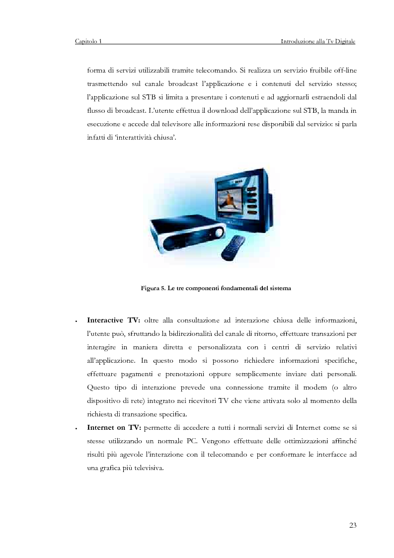 Anteprima della tesi: Sviluppo di un servizio di teleprenotazione eventi per Tv digitale su piattaforma DVB-MHP, Pagina 12