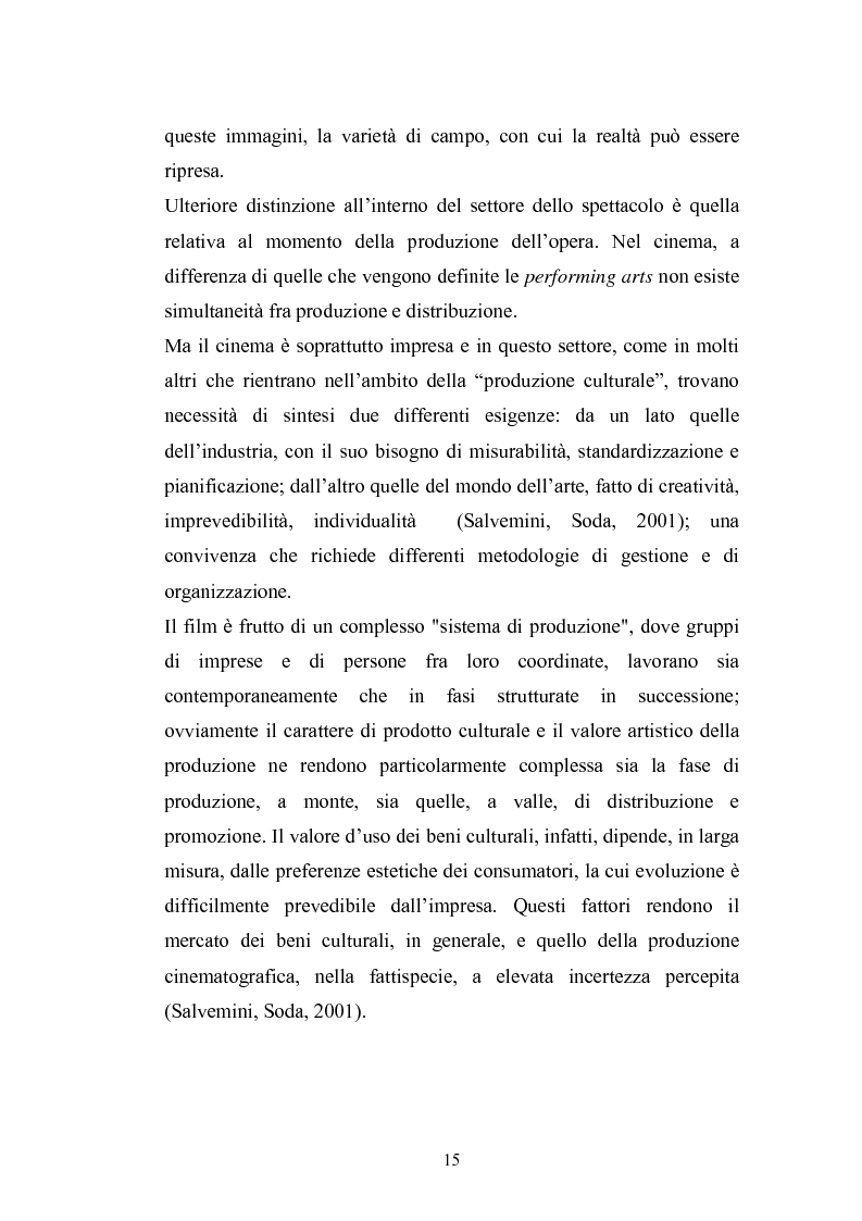 Anteprima della tesi: Il Cinema Digitale: un'opportunità per lo sviluppo della cinematografia, Pagina 10