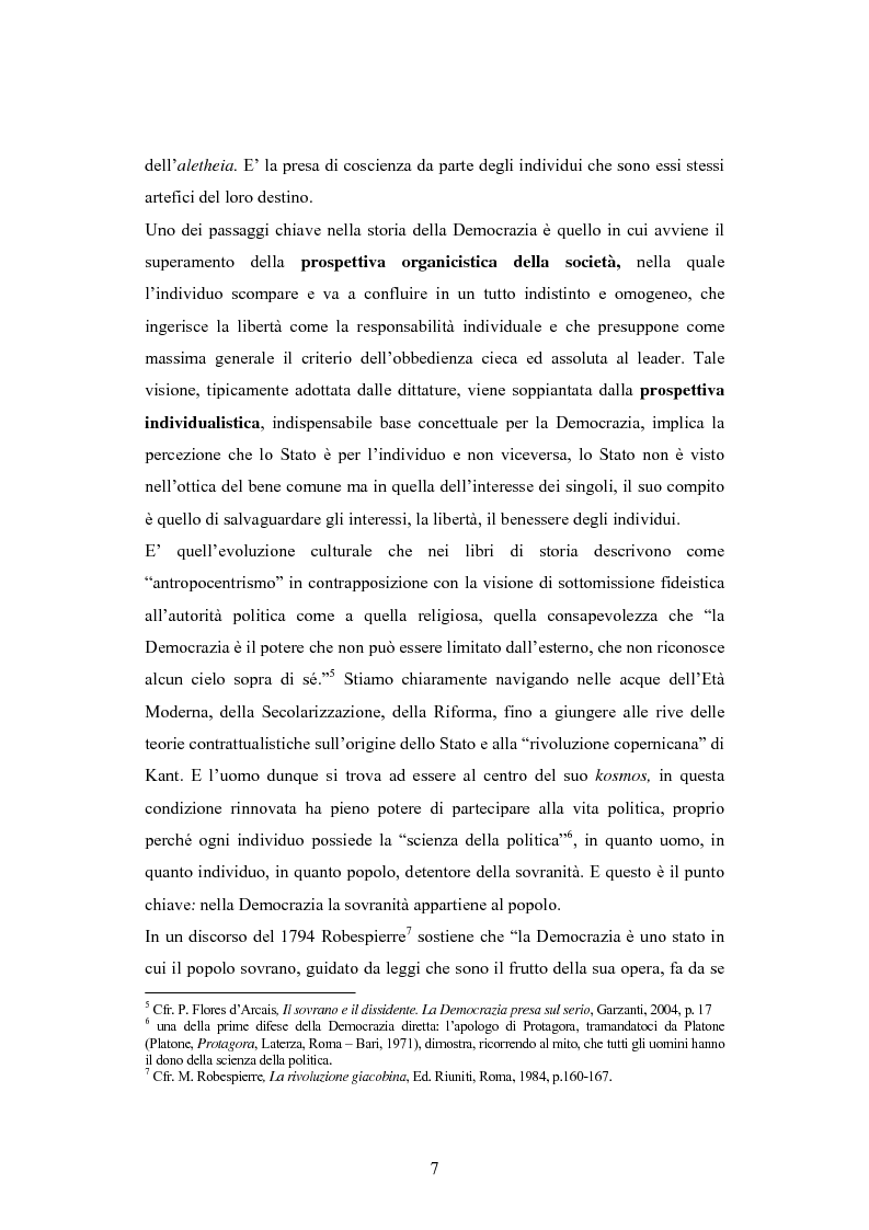 Anteprima della tesi: Antipolitica: una minaccia per la democrazia in Italia, Pagina 4