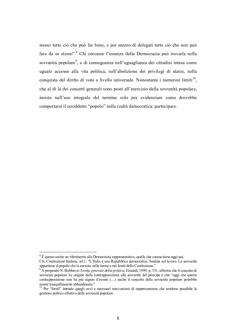 Anteprima della tesi: Antipolitica: una minaccia per la democrazia in Italia, Pagina 5