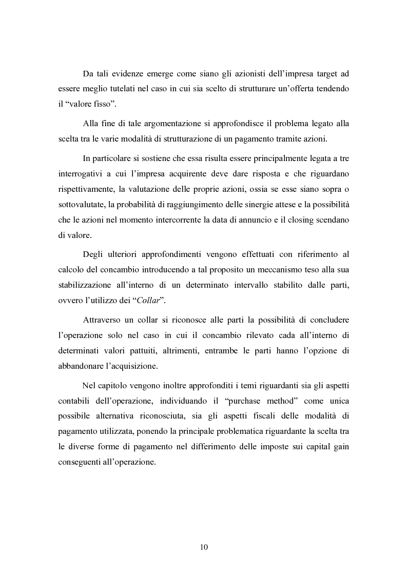Anteprima della tesi: Le concentrazioni nel settore ICT: una analisi dei prezzi pagati da Tiscali, Pagina 10