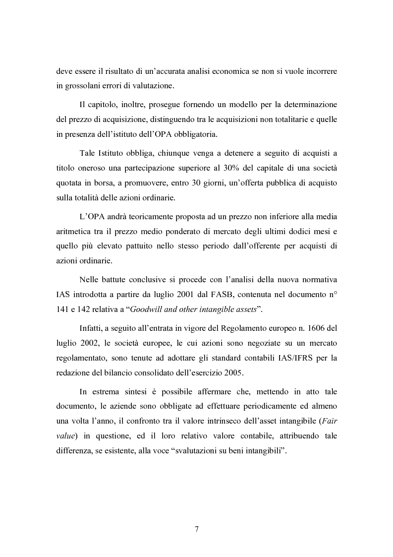 Anteprima della tesi: Le concentrazioni nel settore ICT: una analisi dei prezzi pagati da Tiscali, Pagina 7
