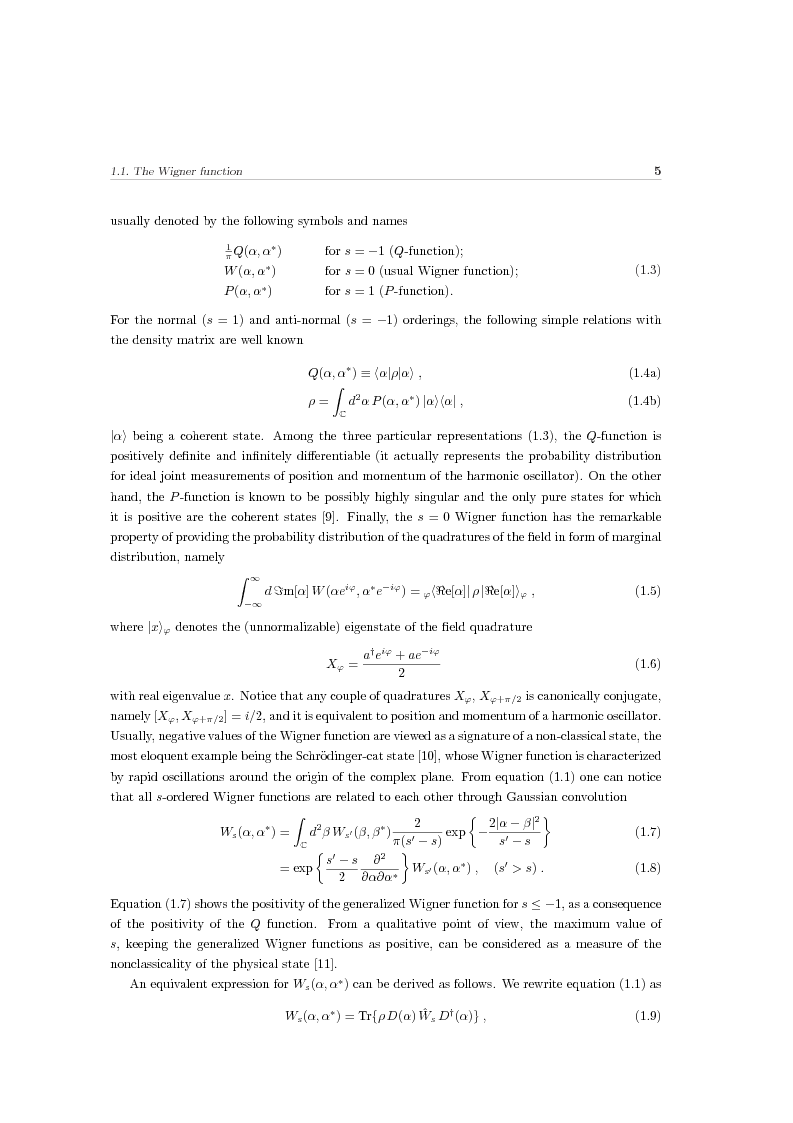Anteprima della tesi: Effects of noise in continuous variables quantum communication and measurement, Pagina 6