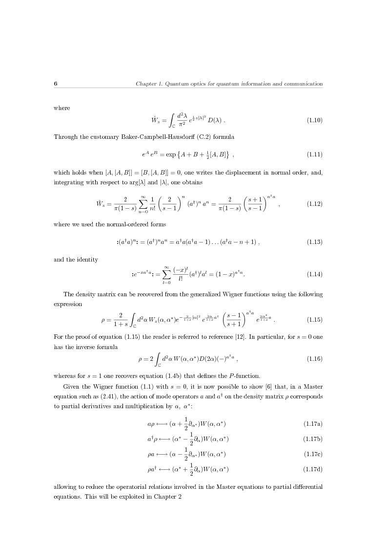 Anteprima della tesi: Effects of noise in continuous variables quantum communication and measurement, Pagina 7