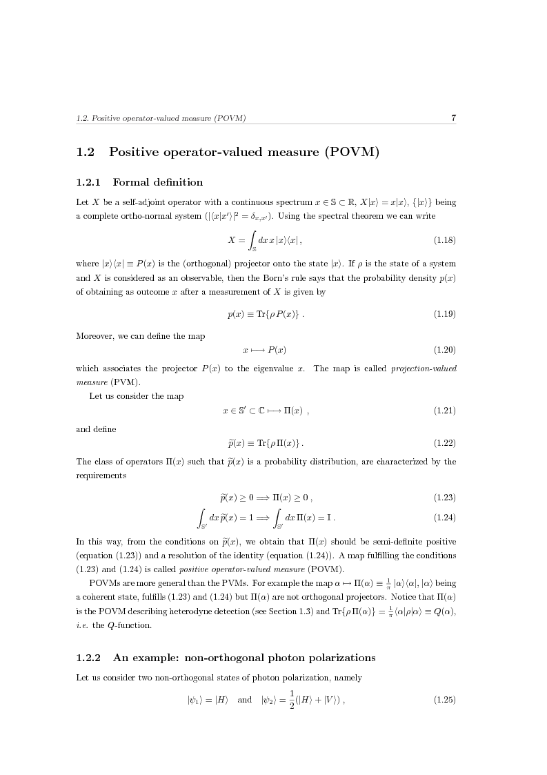 Anteprima della tesi: Effects of noise in continuous variables quantum communication and measurement, Pagina 8