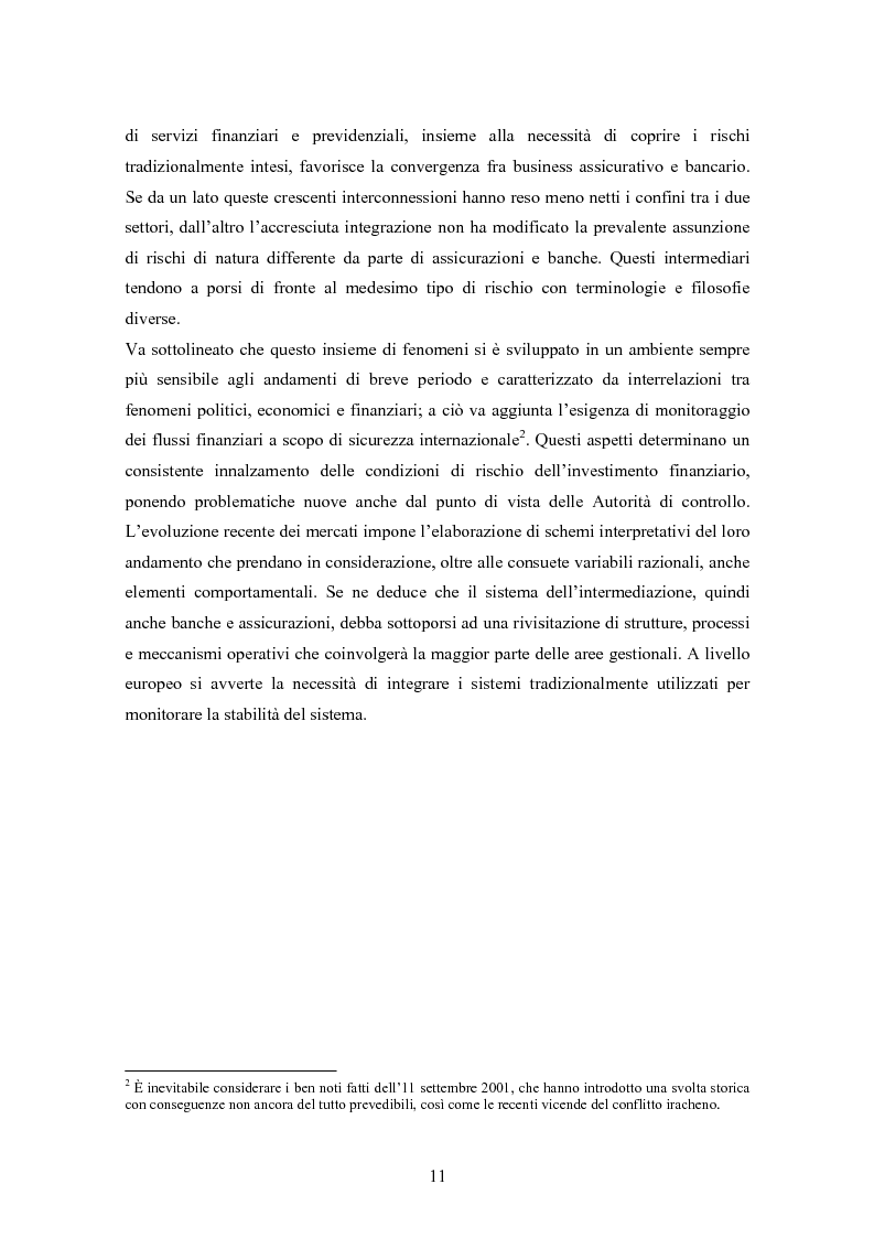 Anteprima della tesi: Stima del capitale sotto rischio di assicurazioni e banche: le nuove normative europee a confronto, Pagina 7