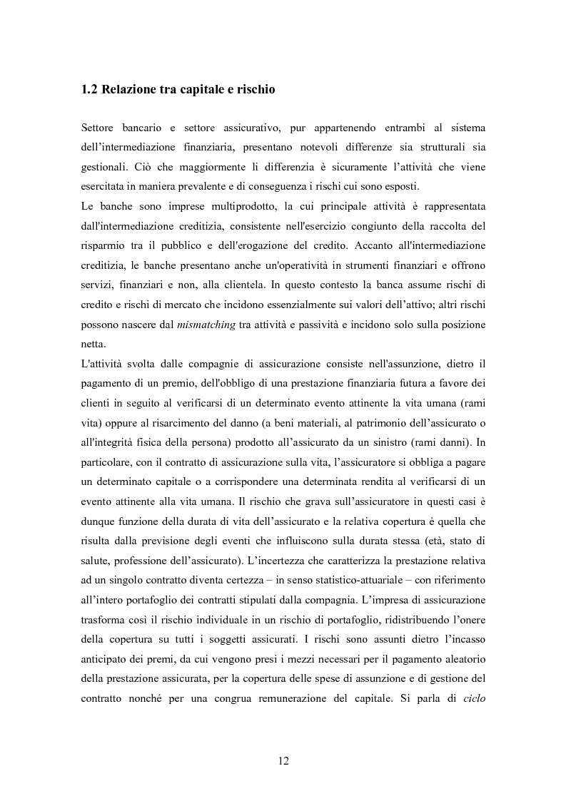 Anteprima della tesi: Stima del capitale sotto rischio di assicurazioni e banche: le nuove normative europee a confronto, Pagina 8