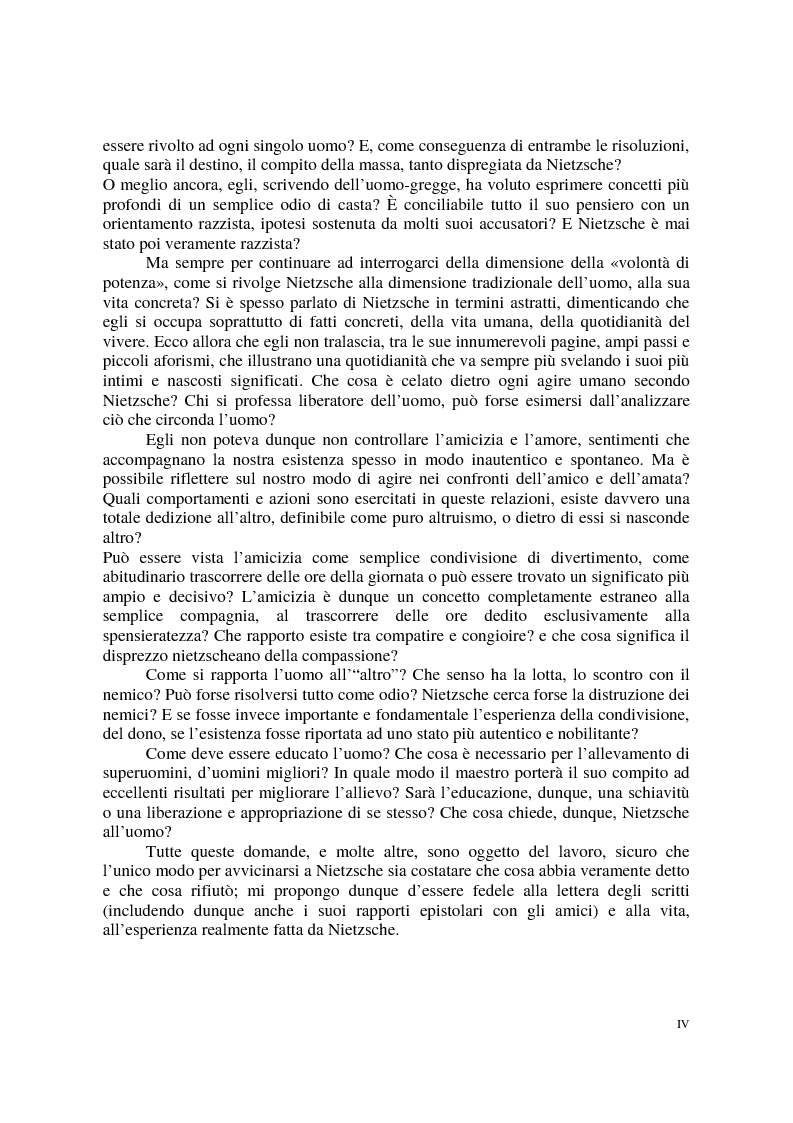 Anteprima della tesi: La morale di Nietzsche, Pagina 4