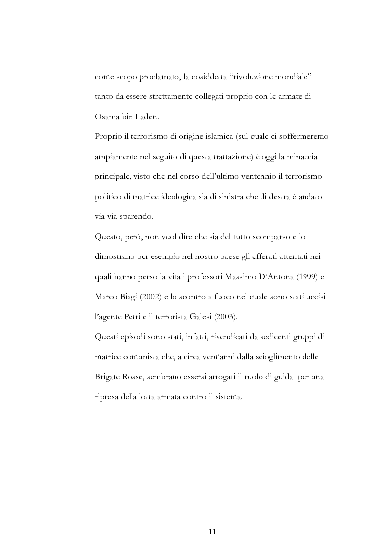 Anteprima della tesi: Geopolitica del terrorismo: rassegna di dati recenti., Pagina 11