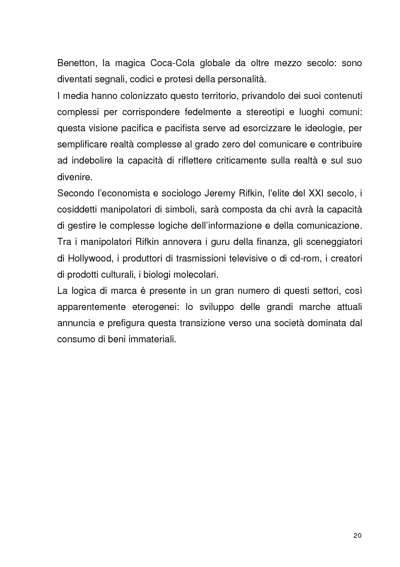 Anteprima della tesi: La globalizzazione della comunicazione pubblicitaria: le campagne internazionali, Pagina 15