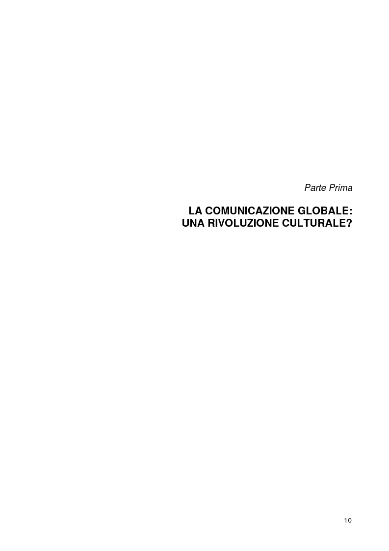 Anteprima della tesi: La globalizzazione della comunicazione pubblicitaria: le campagne internazionali, Pagina 5