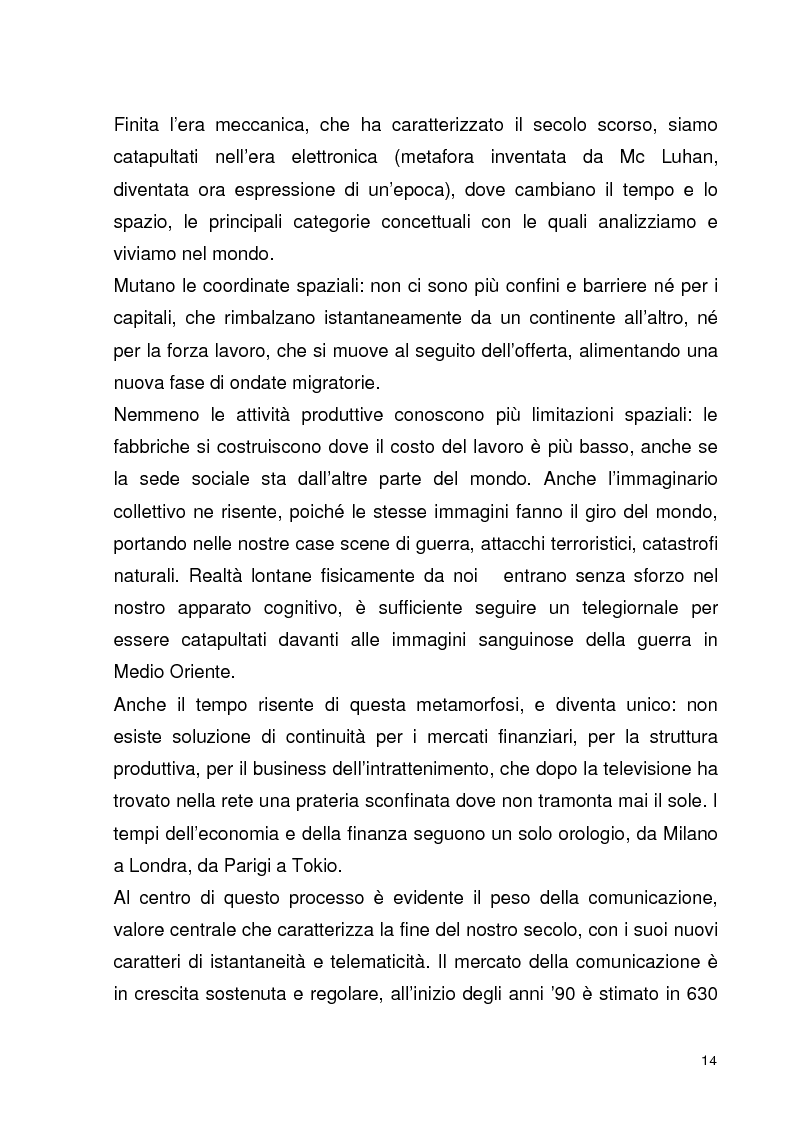 Anteprima della tesi: La globalizzazione della comunicazione pubblicitaria: le campagne internazionali, Pagina 9
