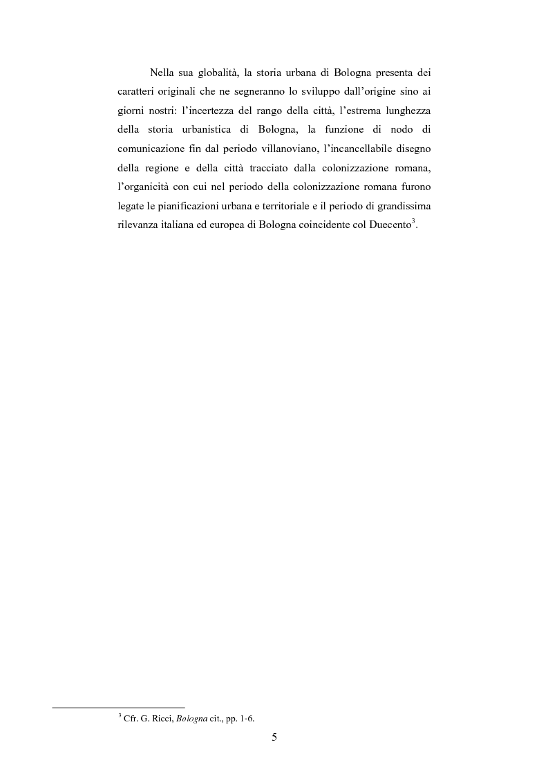 Anteprima della tesi: La Sala Borsa di Bologna: tra funzione urbanistica e ruolo pubblico, Pagina 5