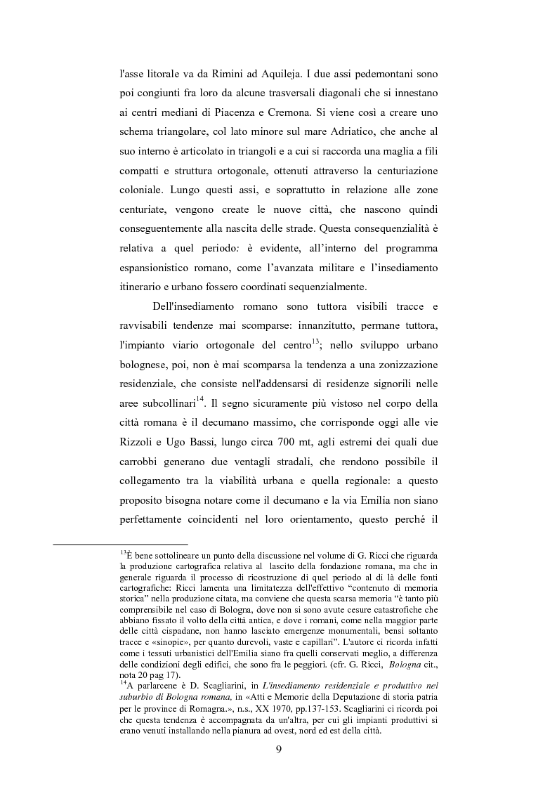 Anteprima della tesi: La Sala Borsa di Bologna: tra funzione urbanistica e ruolo pubblico, Pagina 9