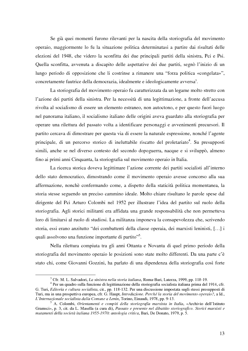 Anteprima della tesi: Socialismo e cultura in Italia nel periodo della Seconda Internazionale, Pagina 10