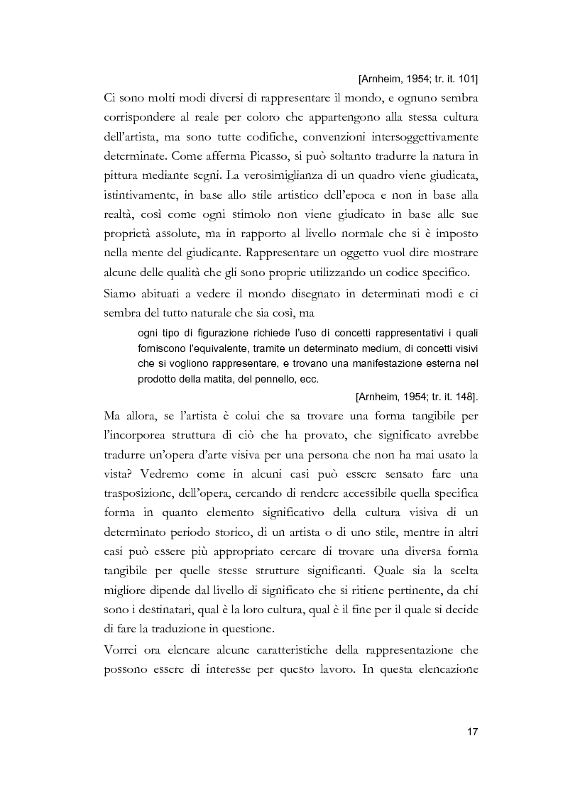 Anteprima della tesi: Arti visive per non vedenti, Pagina 11