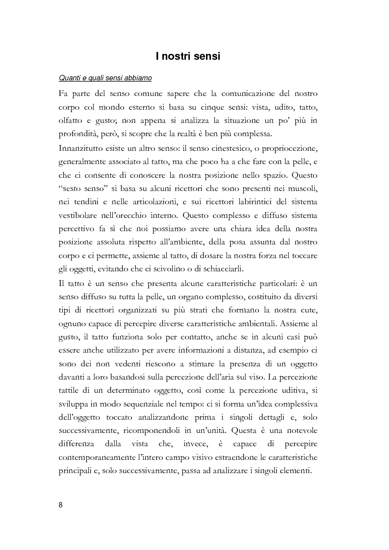 Anteprima della tesi: Arti visive per non vedenti, Pagina 2