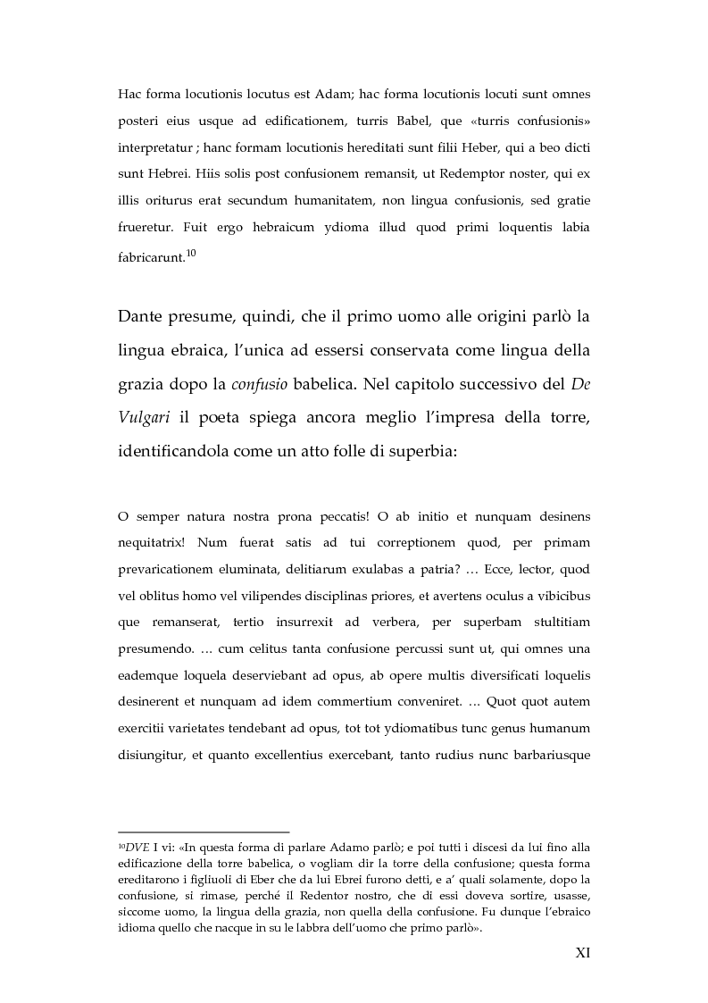 Anteprima della tesi: La lingua dei diavoli nell'Inferno dantesco, Pagina 5