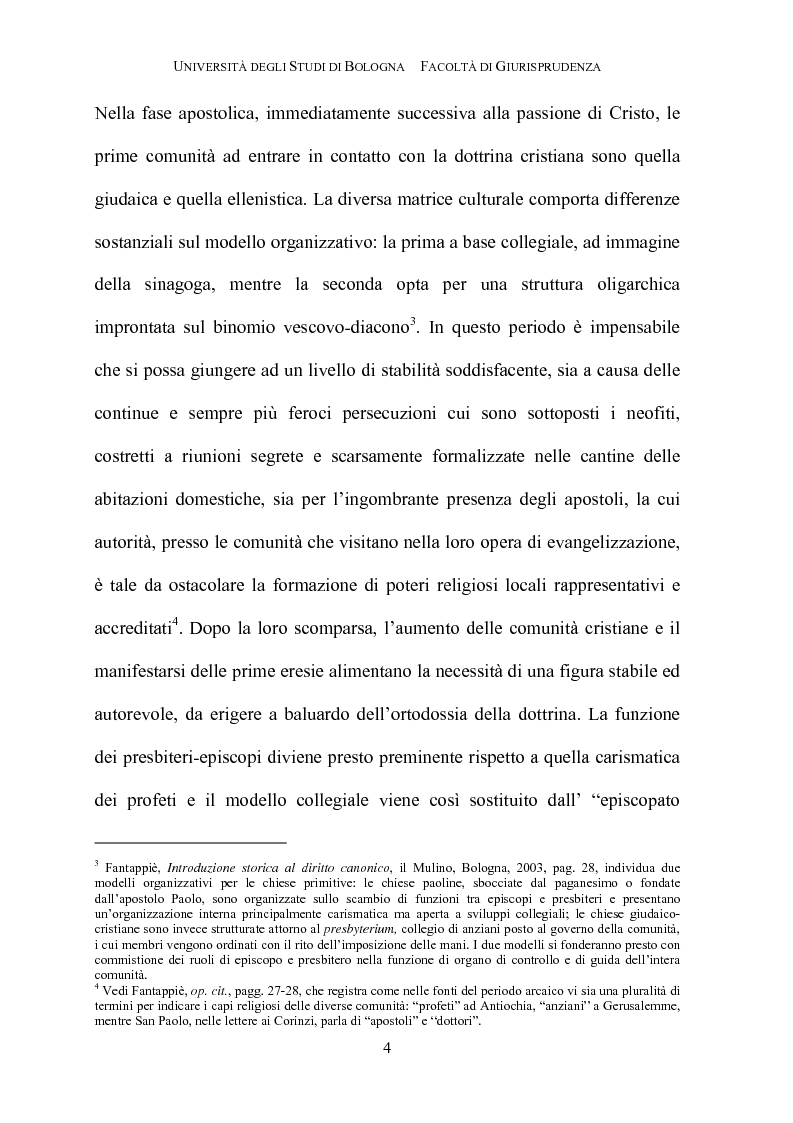 Anteprima della tesi: Il governo della parrocchia, Pagina 2