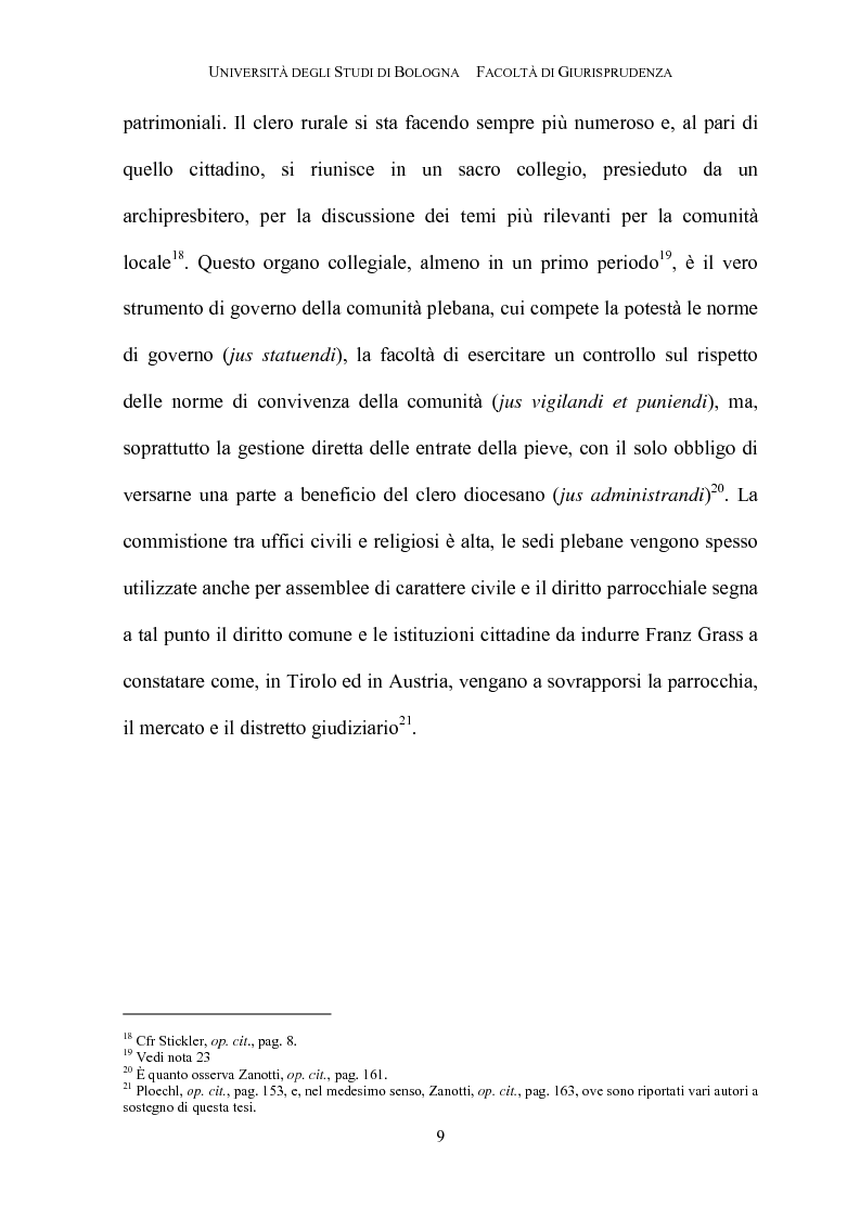 Anteprima della tesi: Il governo della parrocchia, Pagina 7