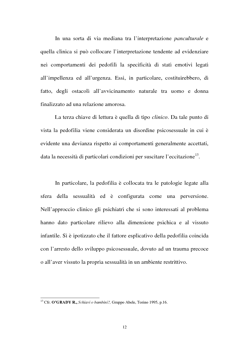 Anteprima della tesi: La pornografia minorile su Internet e le tecniche per contrastarla, Pagina 12