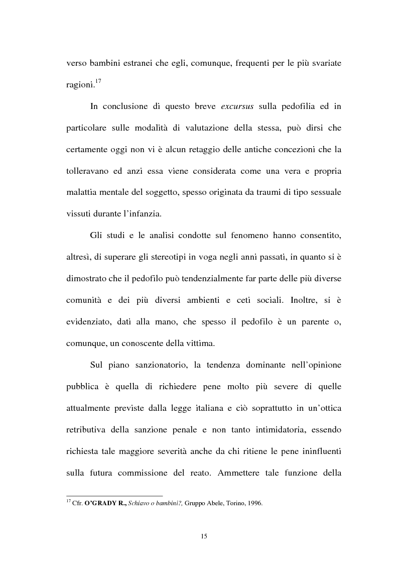 Anteprima della tesi: La pornografia minorile su Internet e le tecniche per contrastarla, Pagina 15