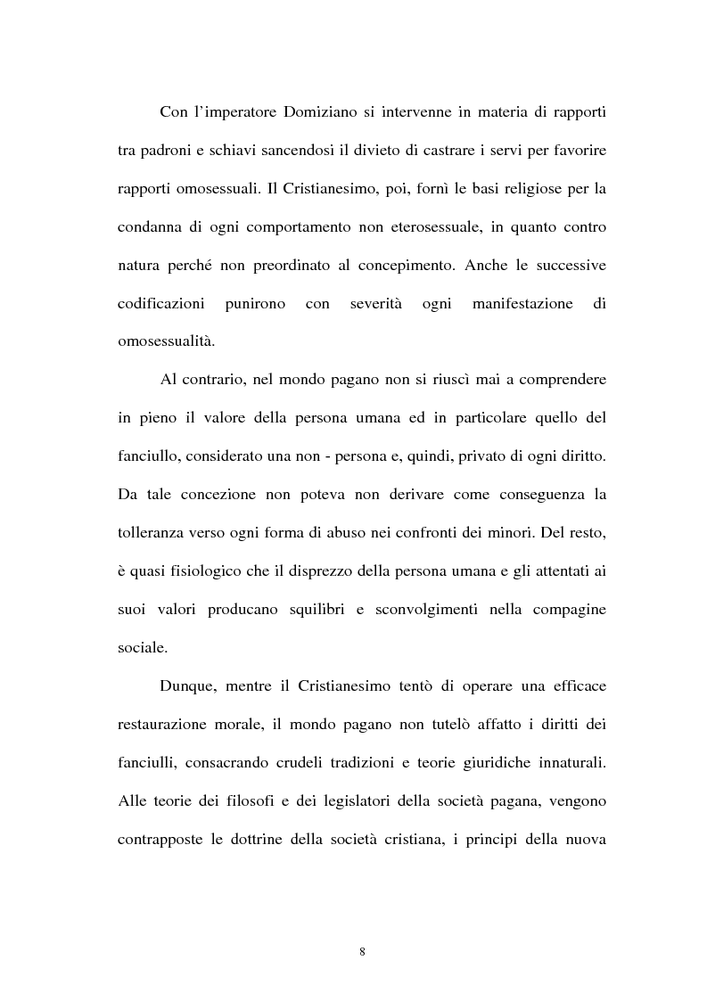 Anteprima della tesi: La pornografia minorile su Internet e le tecniche per contrastarla, Pagina 8