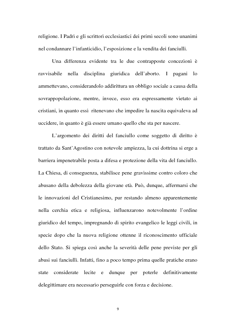 Anteprima della tesi: La pornografia minorile su Internet e le tecniche per contrastarla, Pagina 9