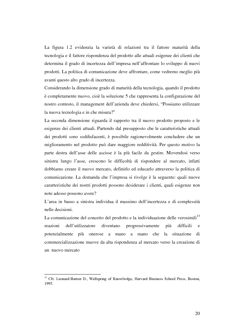 Anteprima della tesi: Le politiche di comunicazione dei prodotti tecnologici dirompenti nel mercato globale. Il caso Jepssen, Pagina 14